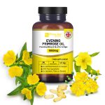 Evening Primrose Oil 1000mg | 90 Softgel Capsules | Pure Cold Pressed I 90mg GLA per Capsule I Women's Health I Premium Quality