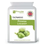 Livcare+ 500mg 60 Capsules–UK Manufactured | Gallbladder Supplements | Suitable for Vegetarians & Vegans by Prowise